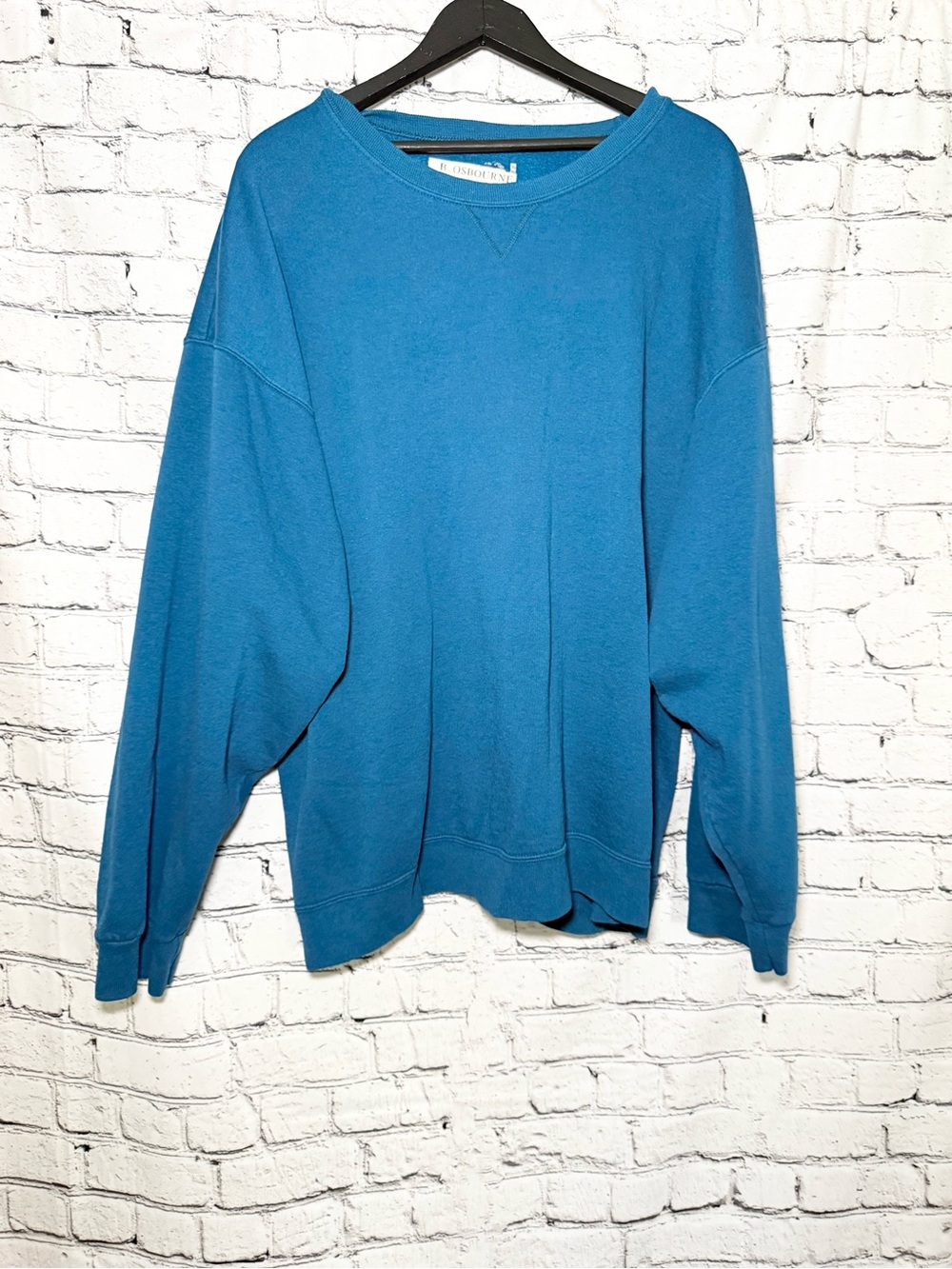 Unbranded Teal Crewneck Sweater. Size 3X